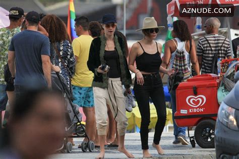 Cara Delevingne And Ashley Benson Visit The World Famous Copacabana