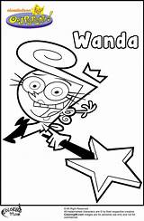 Coloring Fairly Pages Odd Parents Oddparents Cartoon Wanda Title Getcolorings Color Bookmark Url Read Print Ministerofbeans Popular sketch template