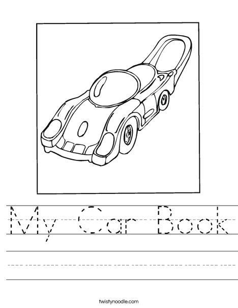 cars ideas worksheets transportation preschool transportation