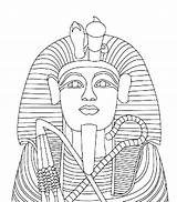 Egyptian Coloring Pages Mummy Drawing Queen Getcolorings Getdrawings Paintingvalley Ancient sketch template
