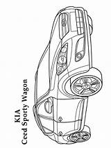 Kia Pages Coloring Printable sketch template