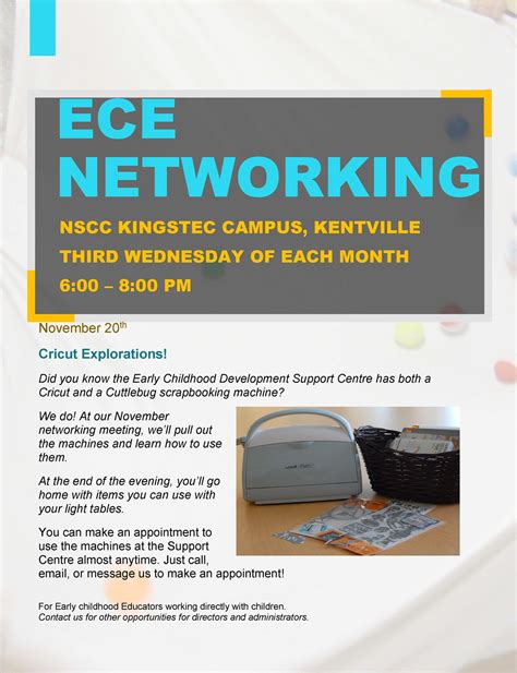ece networking meeting  nscc kingstec campus kentville november