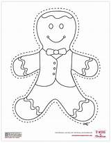 Christmas Printables Cutouts Coloring Cutout Printable Decorations Ornament Template Gingerbread Santa Kids Color Templates Ornaments Crafts Easy Paper Activities Cute sketch template