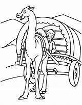 Cart Camel Coloring Happy Outline Drawing Getdrawings Pages sketch template