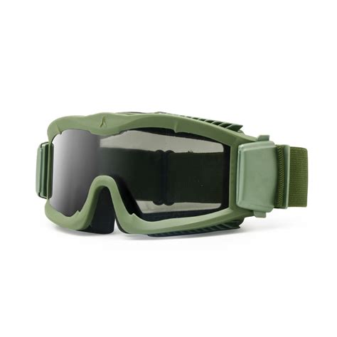 Motorcycling Goggles 3 Lens Kit Alpha Army Ballistic Military