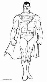 Superman Coloring Pages Printable Kids Cool2bkids sketch template