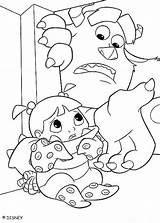 Coloring Getdrawings Sully Sulley sketch template