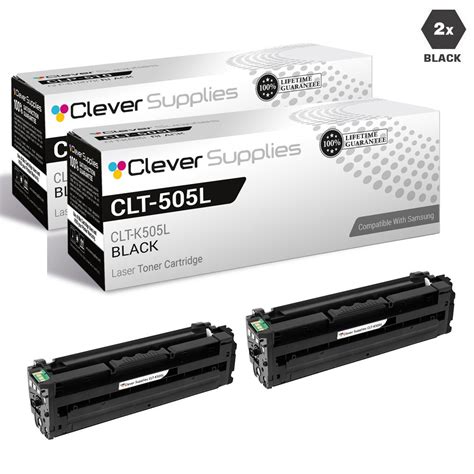 compatible samsung clt  toner cartridge  black clt kl clever supplies ink toner