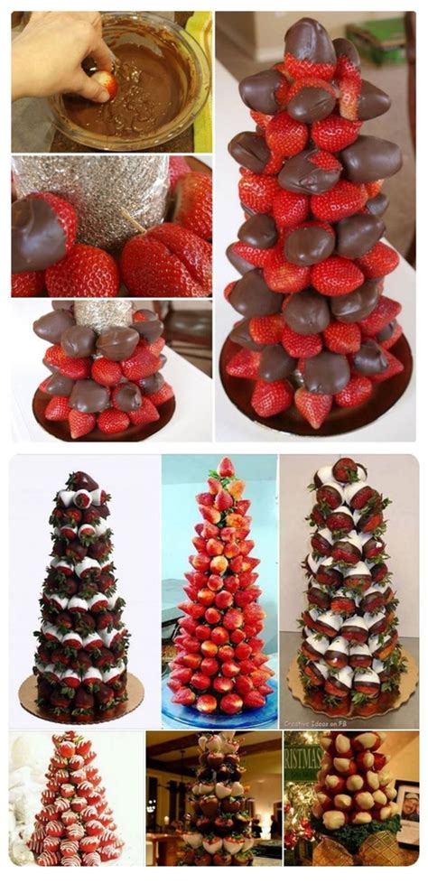 diy chocolate covered strawberry trees pictures   images  facebook tumblr
