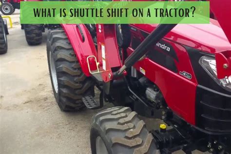shuttle shift   tractor farming handbook