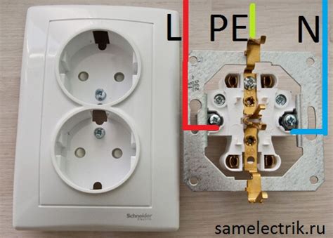 wiring diagram  double plug socket wiring diagram
