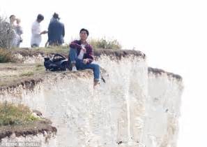 Visitors Risk Their Lives For Selfie At Beachy Head