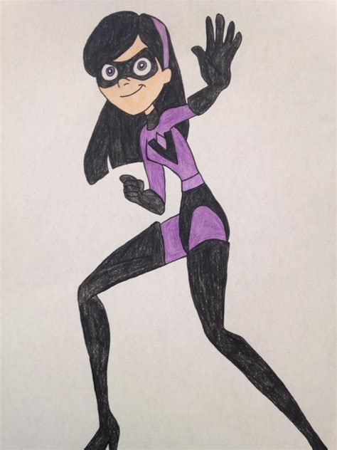 Violet In Her New Purple Super Suit From The Incredibles Violeta Los