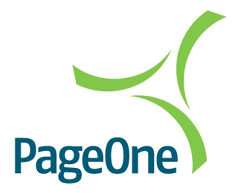 pageone communications logo realwire realresource