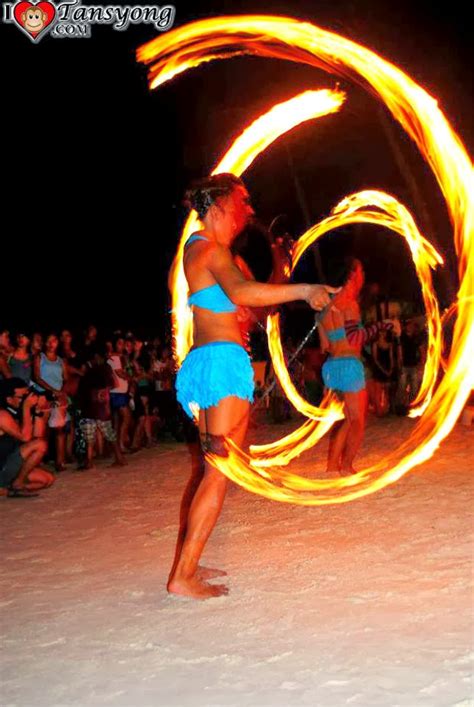 The Hot Entertainment With “boracay Phoenix Fire Dancers” I ♥ Tansyong™
