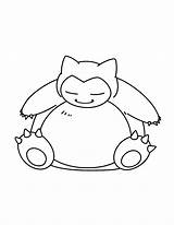 Pokemon Coloring Pages Advanced Snorlax Pikachu Picgifs Para Colorear Template Sketch Funny Visit Cute Choose Board sketch template
