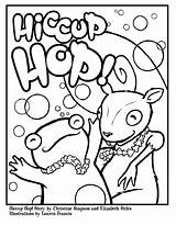 Hiccup Hop Coloring Activity Pages sketch template