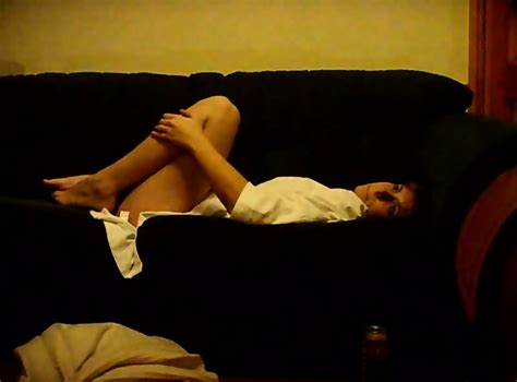 Amateur Couple Fuck On Their Black Couch Eporner