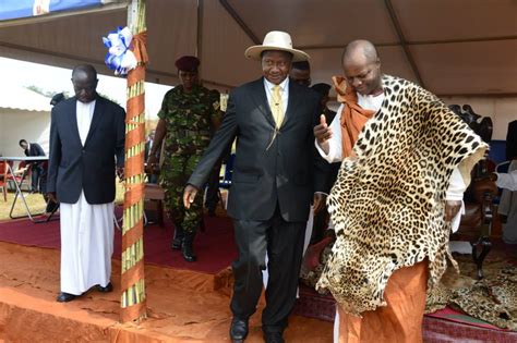 Photos President Museveni Attends The Buganda King Ronald