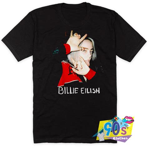 Cute Billie Eilish Concert Photos T Shirt On Sale