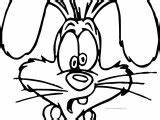 Rog Bunny Coloring Pages Shock Smile Wecoloringpage sketch template
