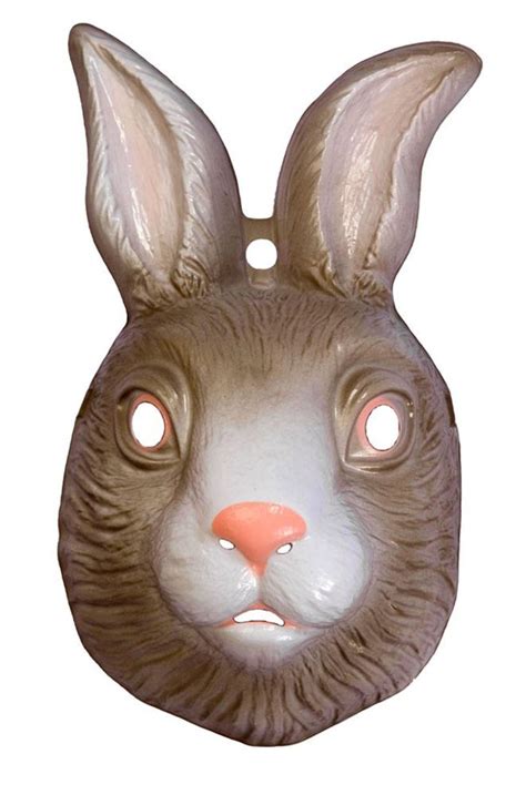 rabbit plastic mask bunny mask halloween masks halloween costumes  kids