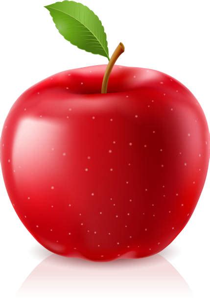 red apple cartoon illustrations royalty free vector