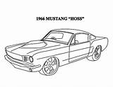 Cars 1969 Tocolor Mustange Hoss Mustangs sketch template