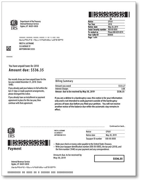 irs audit letter cp sample