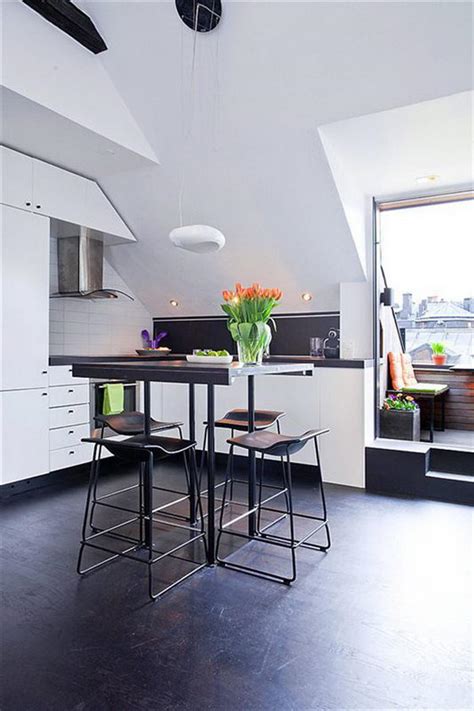 space efficient lovely  sqm scandinavian apartment design design swan