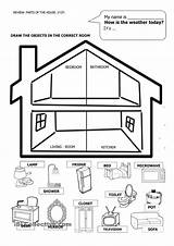 House Parts sketch template