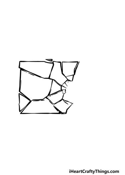 Broken Glass Drawing How To Draw Broken Glass Step By Step