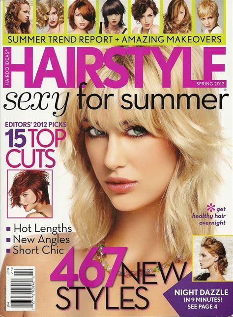 new hair hairstyle magazines
