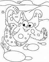 Coloring Pages Starfish Kids Outline Printable Wish Fish Colouring Star Asking Animal Animals Water Popular Clipart Print Open Coloringhome Color sketch template