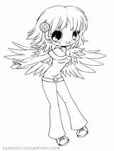 Yampuff Manga Lineart Delilah Jeux Personnage Artherapie Seç Pano sketch template