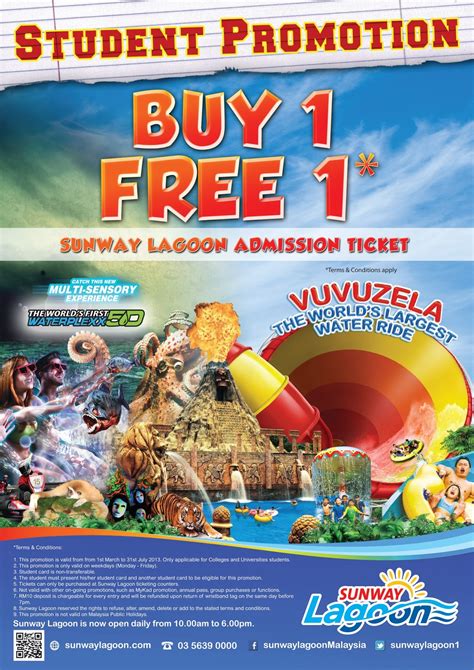 love freebies malaysia promotions sunway lagoon ticket offer buy