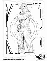 Chewbacca Coloring Wars Star Pdf Printable Story sketch template
