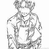 Colossal Levi Xcolorings sketch template