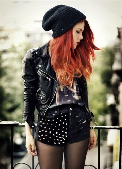 what colour is your soul grunge fashion punk girl outfits fashion