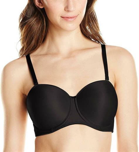 fantasie black smoothing strapless bra us 32d uk 32d bras and bra sets