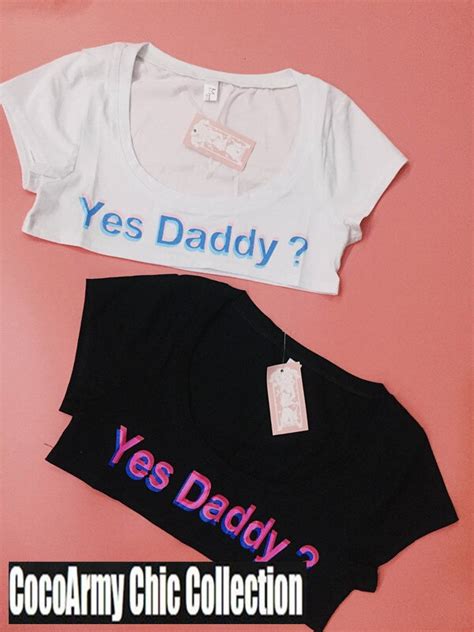 Daddy Funny Big Not Tit Sexy Letter Print Soft Girl Bustier Crop Top