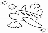 Vliegtuig Tekening Ecosia sketch template