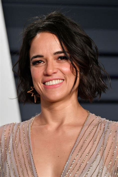 Michelle Rodriguez At 2019 Vanity Fair Oscar Party In