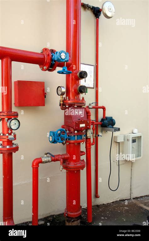 fire sprinkler system  res stock photography  images alamy