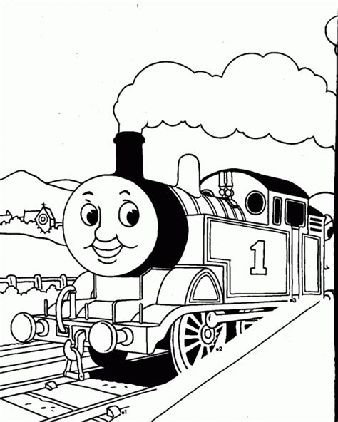 thomas  train coloring pages coloring home