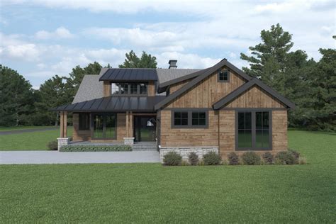 story rustic craftsman style house plan