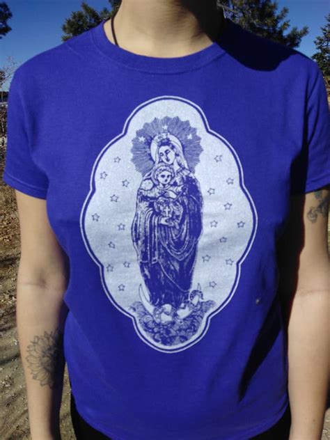 Blessed Virgin Mary T Shirt – Lama Foundation