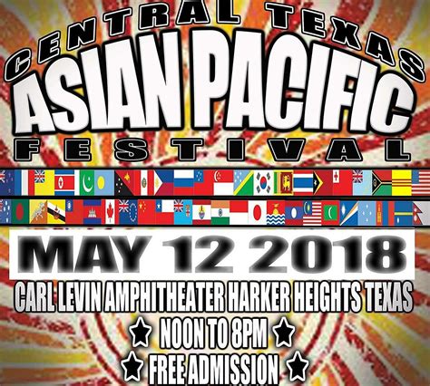 the second annual centex asian pacific festival in harker heights