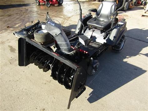 Gravely Zt2044xl Zero Turn Mower W Snowblower Attachment