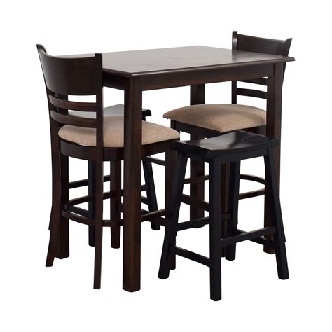 small bar stool table  chairs tribesigns bar table set